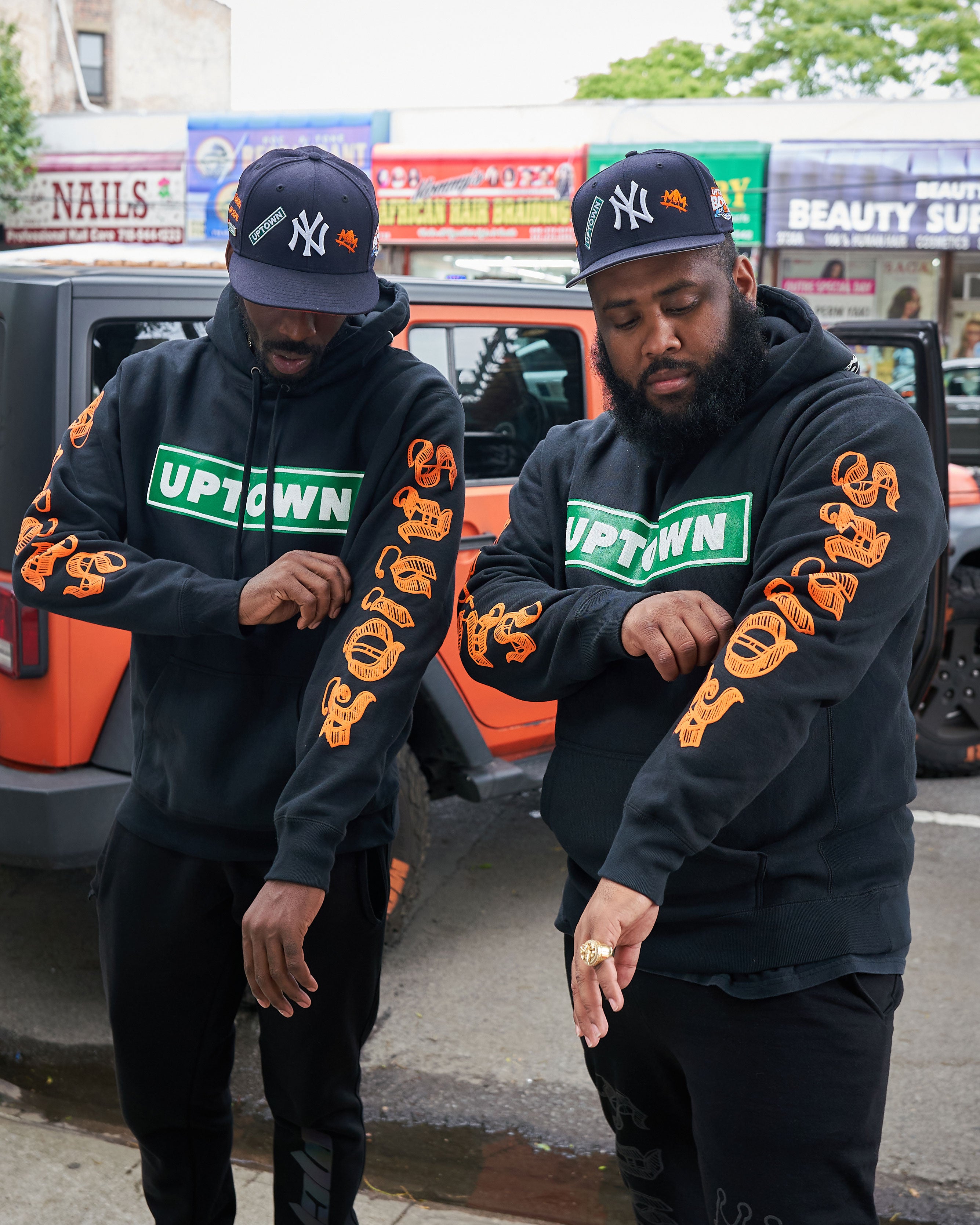 Uptown Boyz x Savior Collab Hoodie - Signedbymcfly