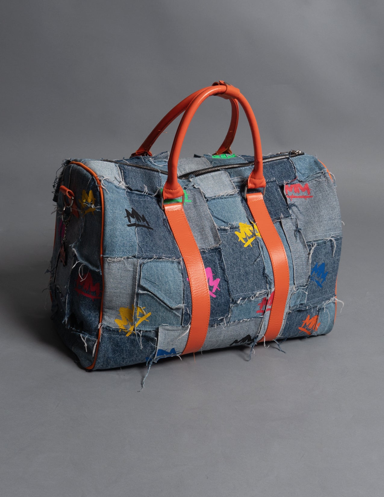 MM Denim Speedy Bag