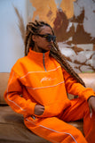 Orange Script Track Suit - Signedbymcfly