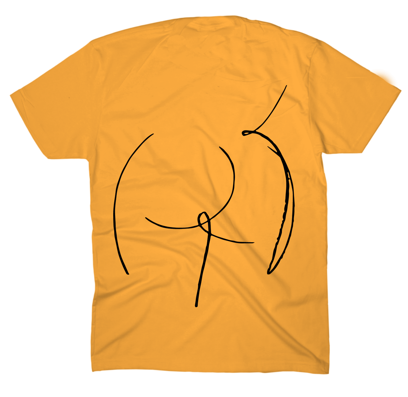 Send Nudes T-Shirt [Gold] - Signedbymcfly
