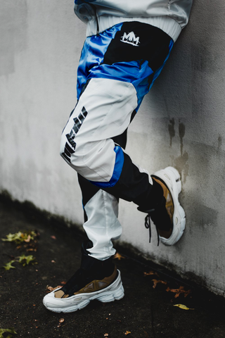 Blue "McFly" Windbreaker Joggers - Signedbymcfly