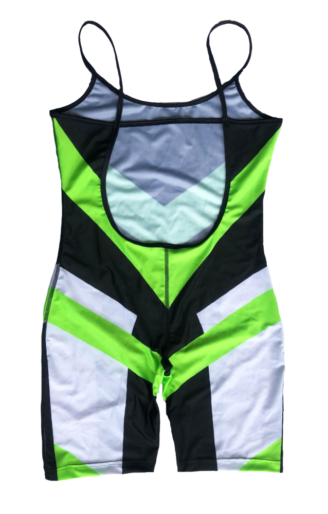 MM Green Wind Short Body Suit - Signedbymcfly