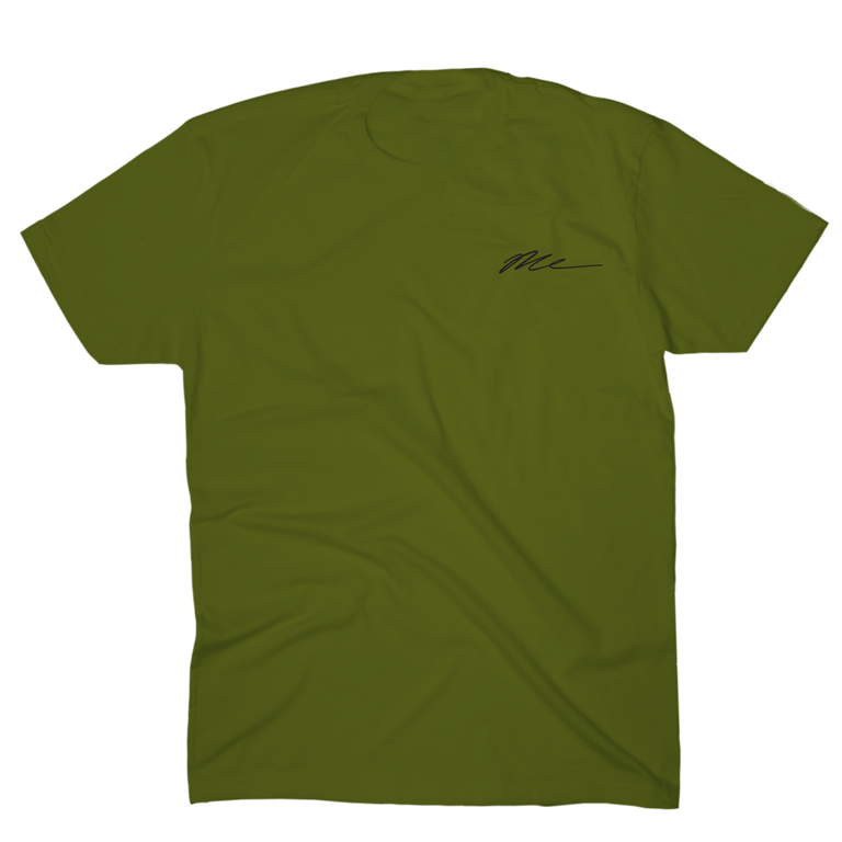 Script T-Shirt [Green] - Signedbymcfly