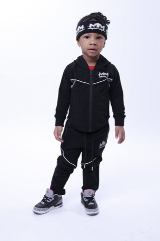 Kids "MM" Tech Suit [Black] - Signedbymcfly