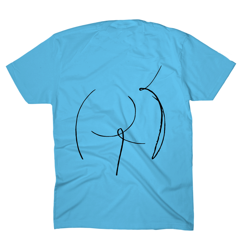 Send Nudes T-Shirt [Blue] - Signedbymcfly
