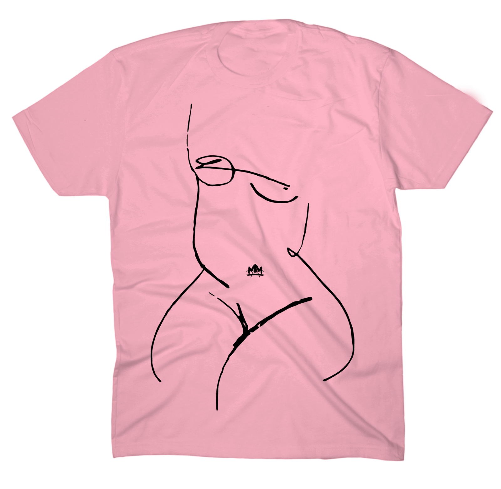 Send Nudes T-Shirt [Light Pink] - Signedbymcfly