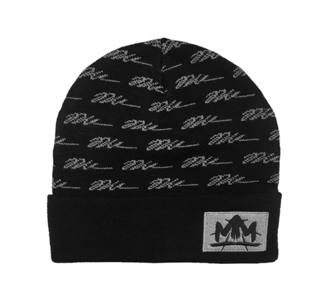 Script M Hat Script Knit Hat – Signedbymcfly