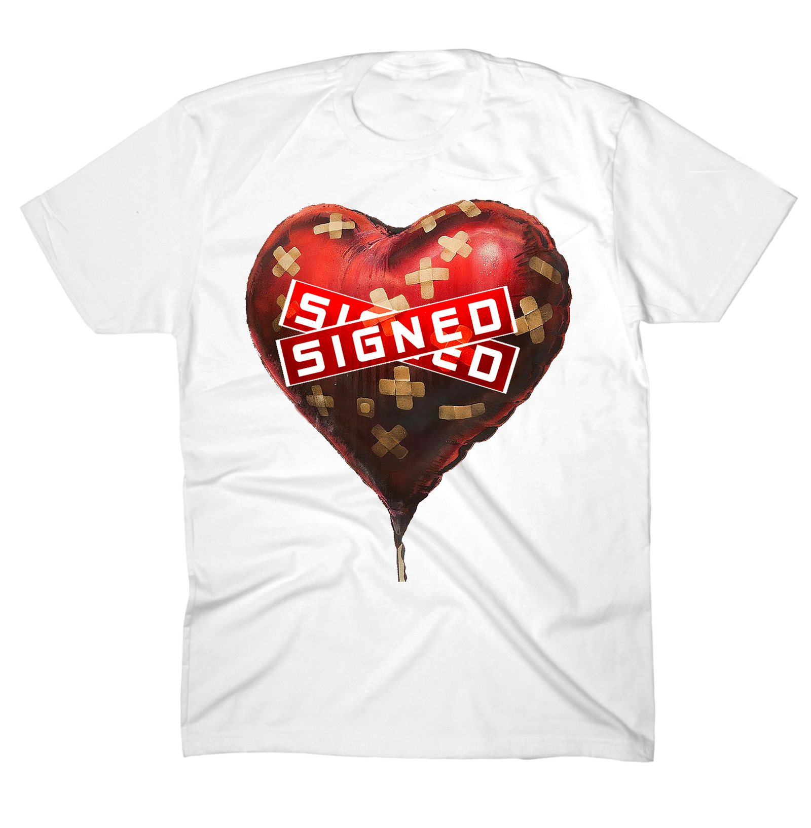 Kids Signed Heart T-Shirt - Signedbymcfly