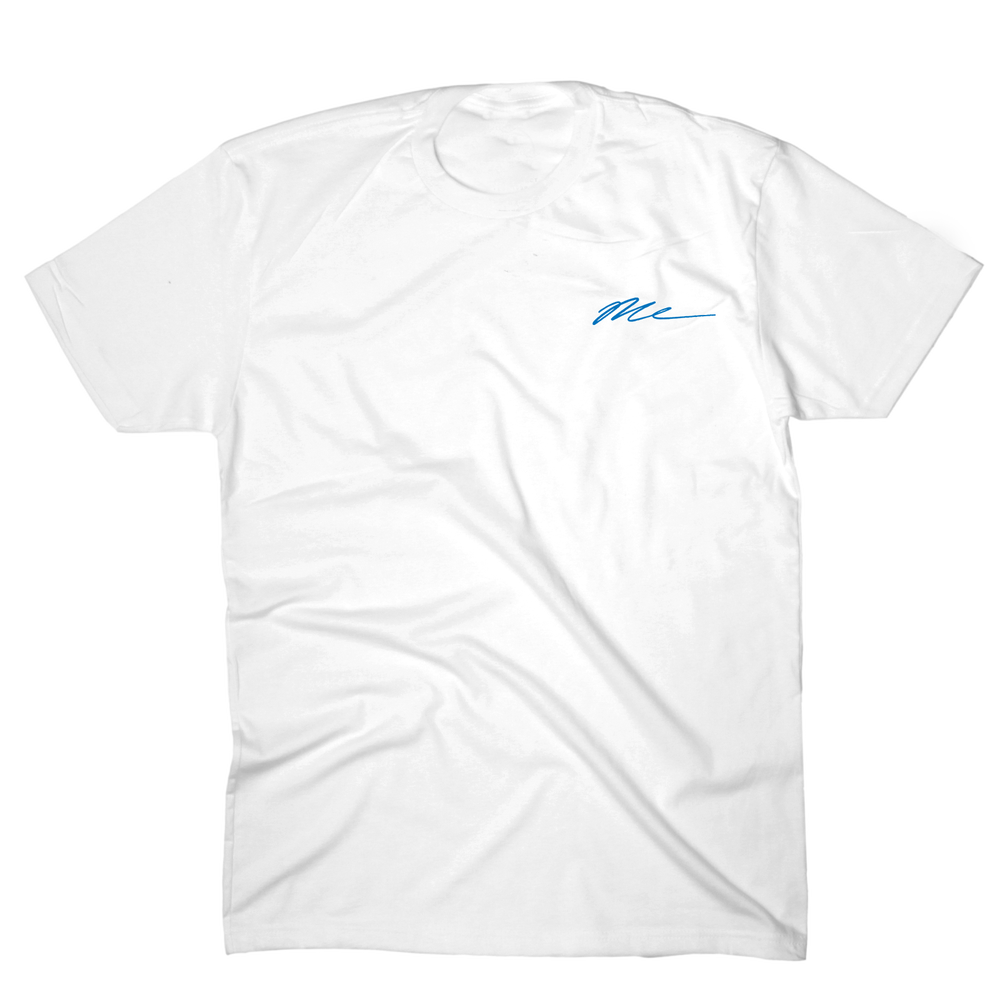 Script T-Shirt [White] - Signedbymcfly