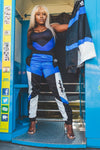 Blue "McFly" Windbreaker Joggers - Signedbymcfly